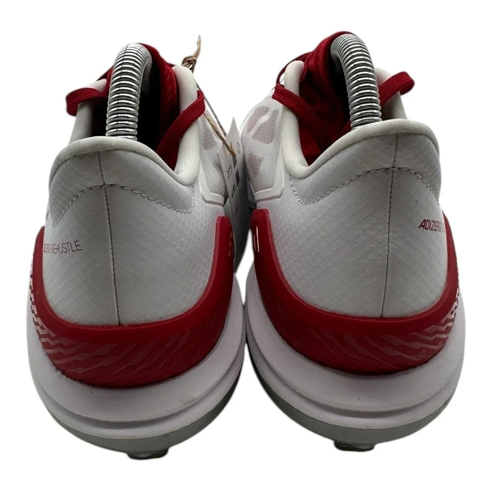 Adidas Adizero Purehustle 3 Elite Softball Cleats Womens Size 8 White Red IG7130